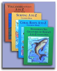 Hawai'i A-Z Non-Fiction Coloring Book Series
